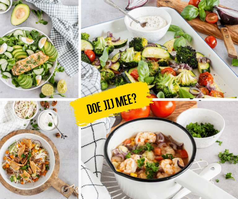 Ketodieet kookboek met weekmenu's Foodsisters